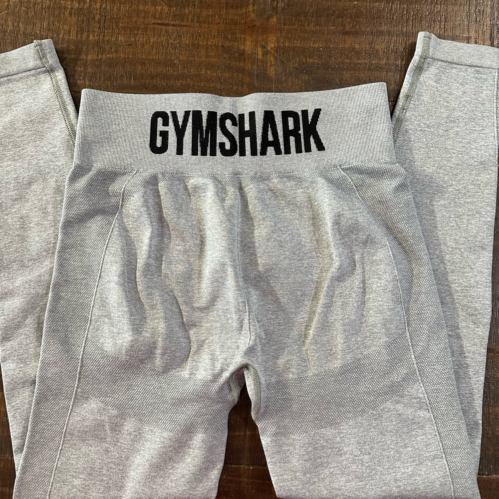Gymshark Light Gray Fitness Leggings